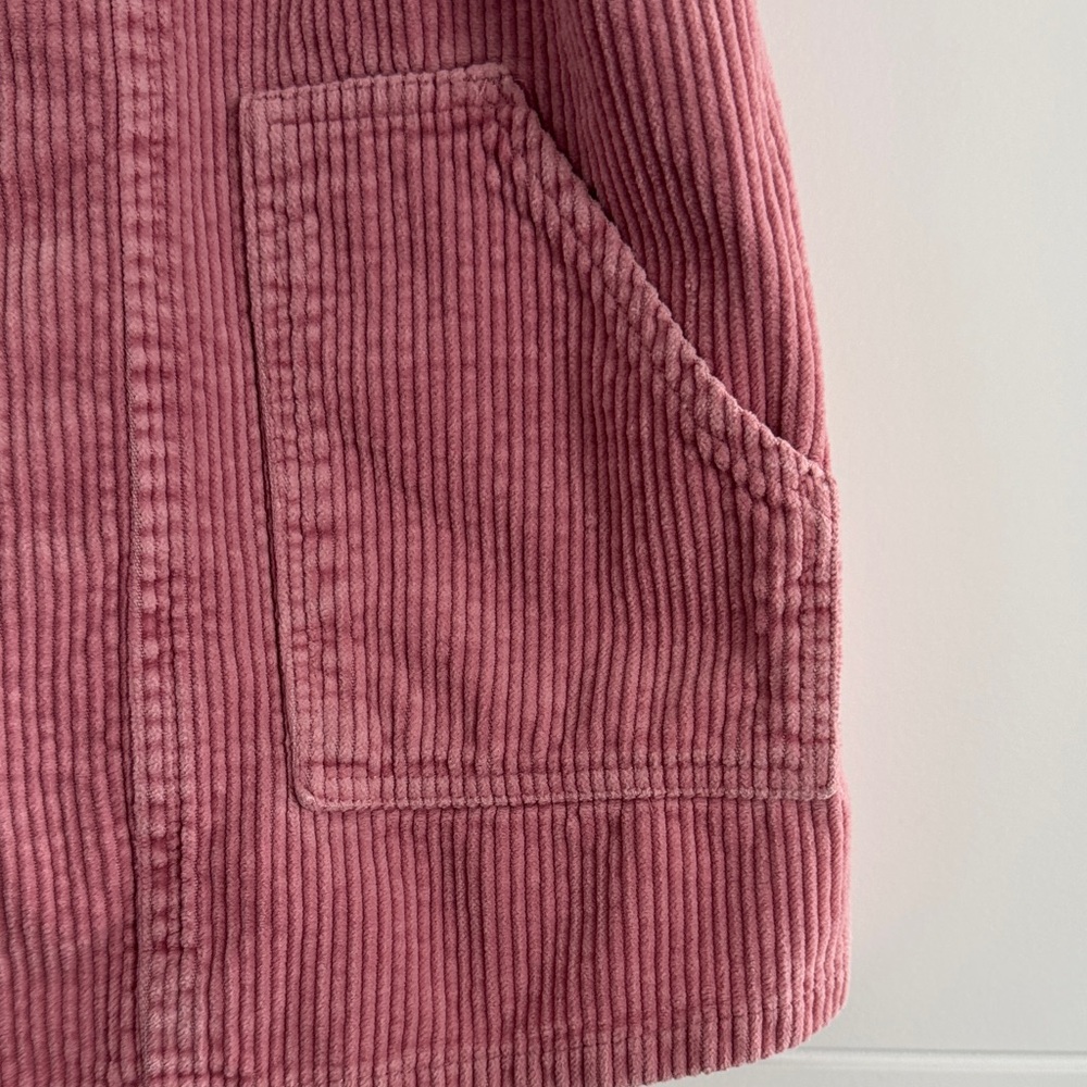 Zara Pink Corduroy Kids Overall Dress - Picture 4 of 6